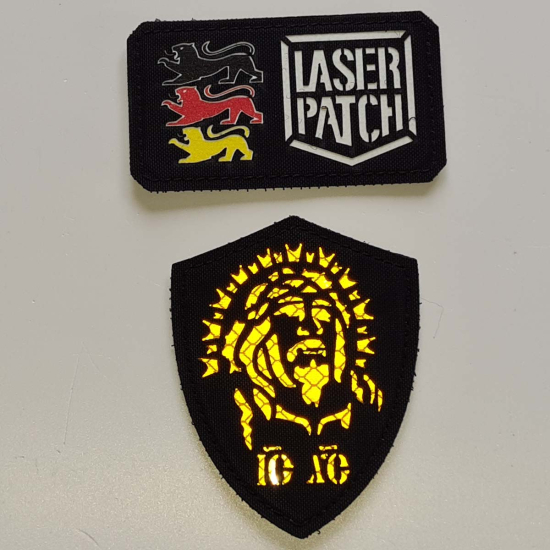 Heiliges Antlitz Jesus Taktischer Moral Patch Design 2
