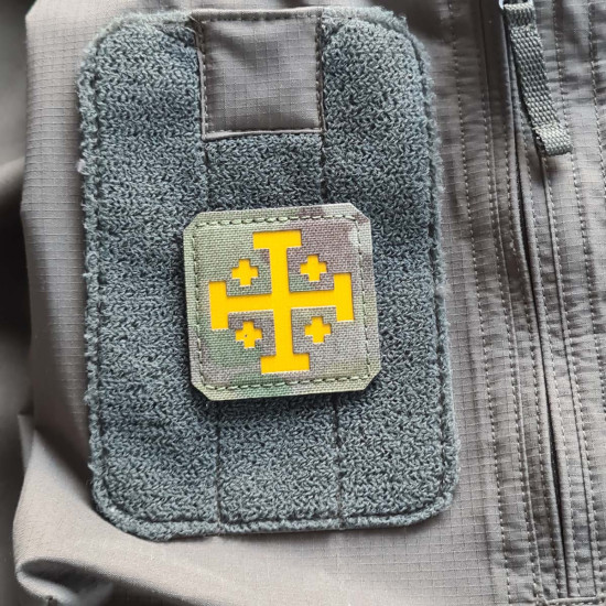 Jerusalem Kreuz Patch