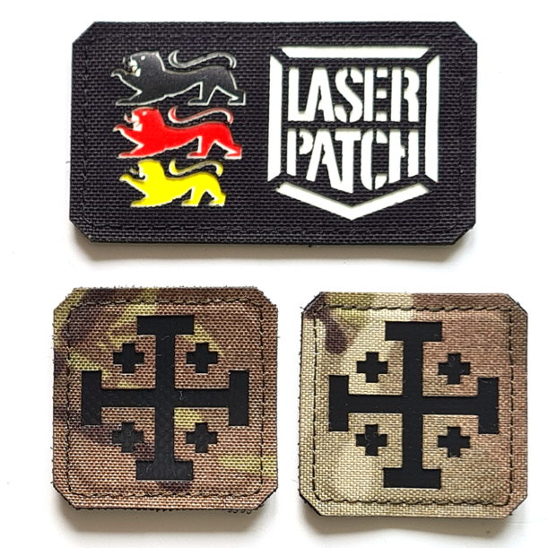 Jerusalem Kreuz Patch