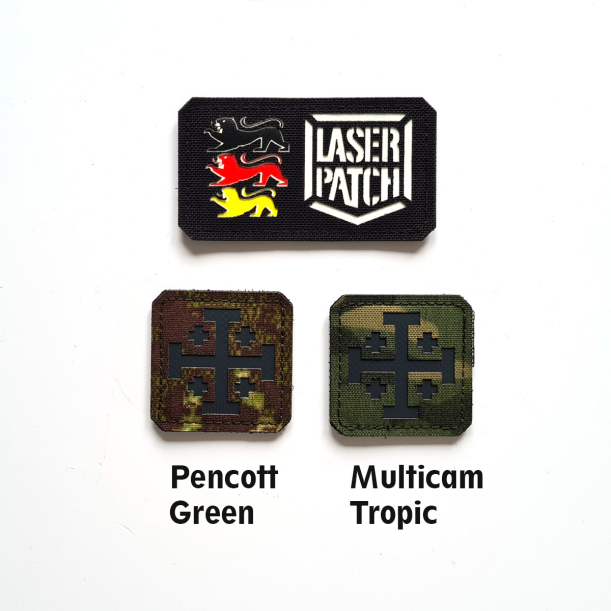 Jerusalem Kreuz Patch