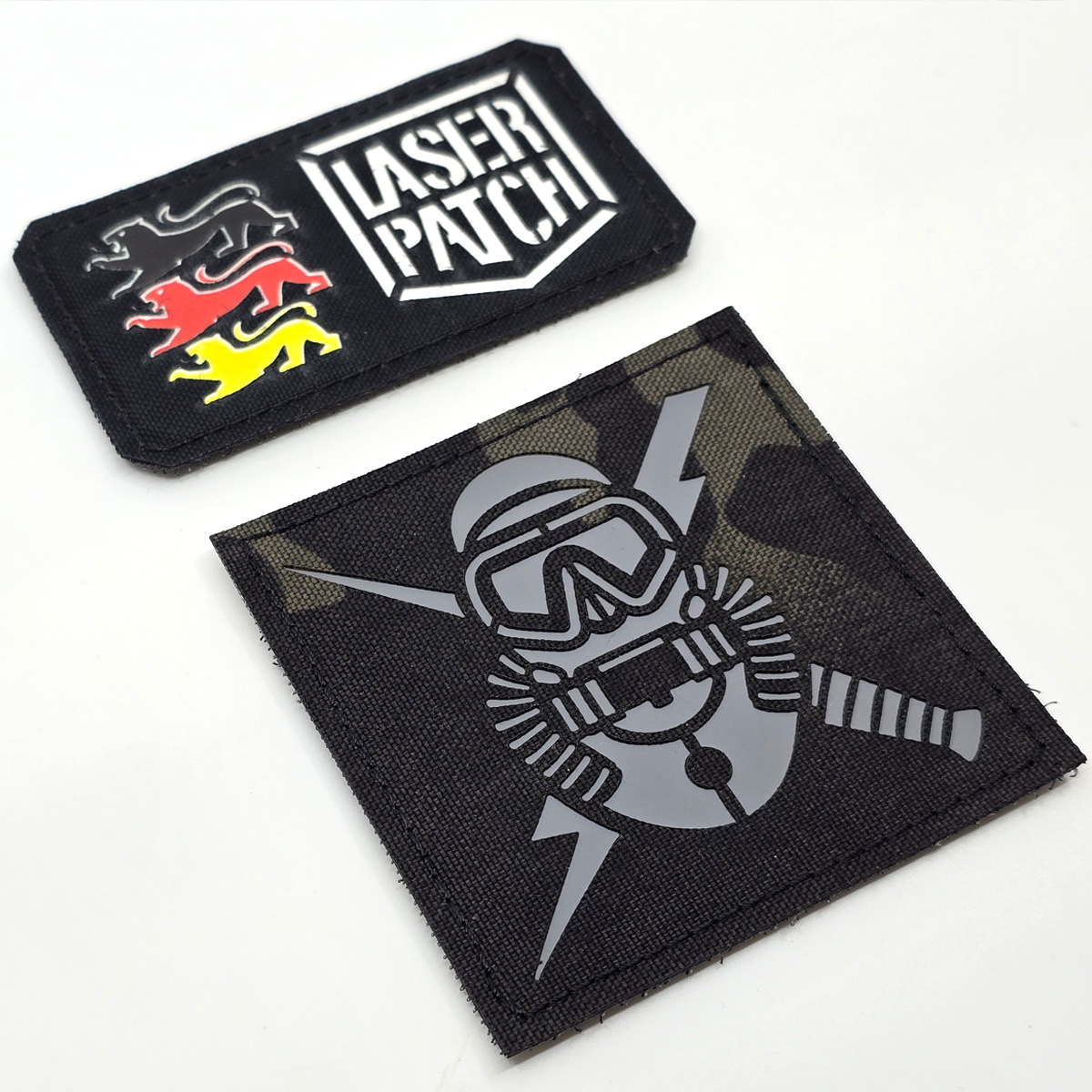Mit Patches US Air Force Combat Dive Badge – Militärischer Taucherabzeichen – Lase
