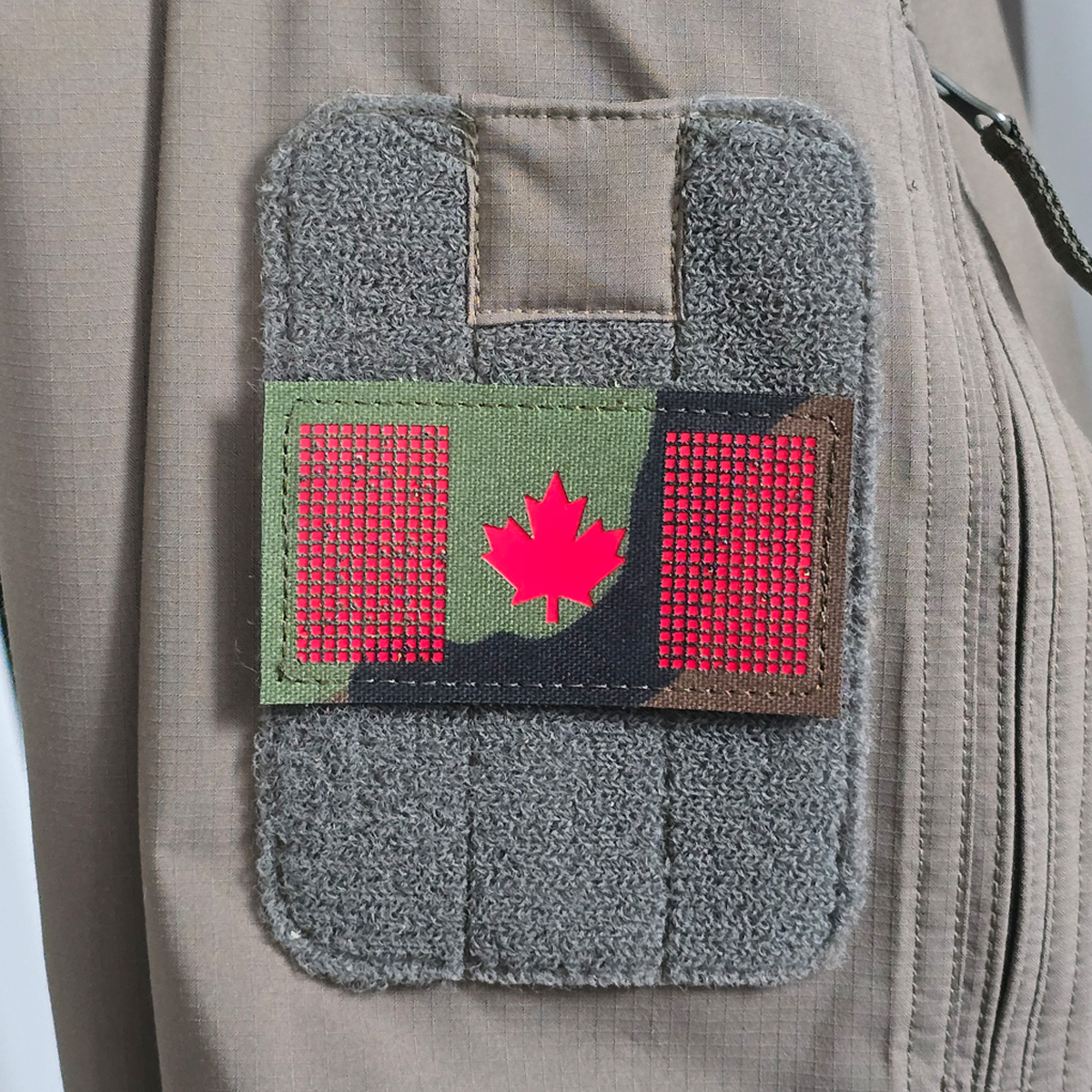 Mit Patches Kanada Flagge Taktischer - Lasercut mit Patch mit Klett